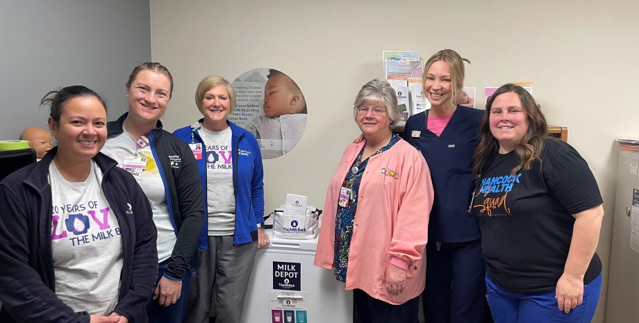 Hancock Health Opens Milk Express Site in Partnership with The Milk Bank